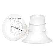 Maymom Flange Inserts for 24mm Medela PersonalFit Flex (Short), 2pk