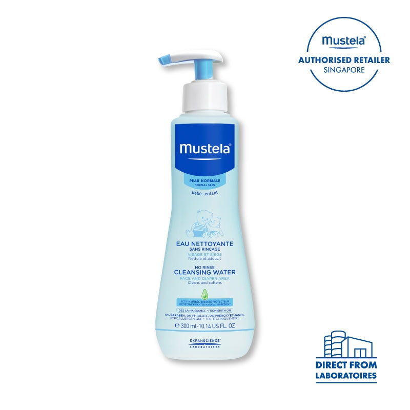 Mustela No-rinse Cleansing Water, 300ml - exp 04/28
