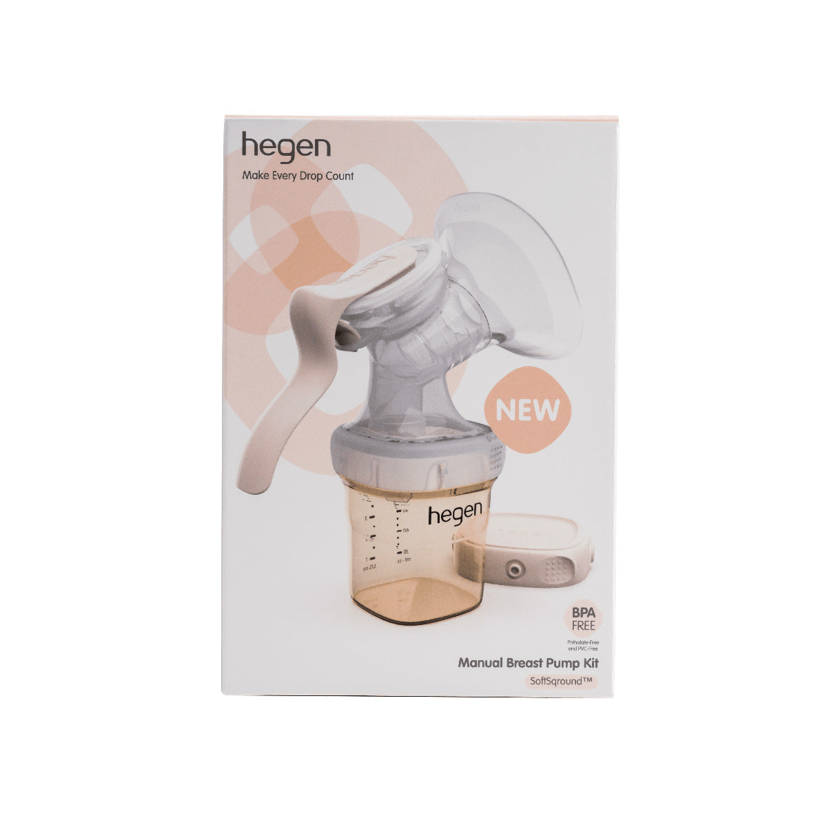 Hegen PCTO™ Manual Breast Pump Kit (SoftSqround™)
