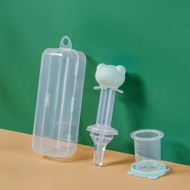 Biomom Baby Bear Medicine Feeder (2 Colors) - Pupsik Singapore