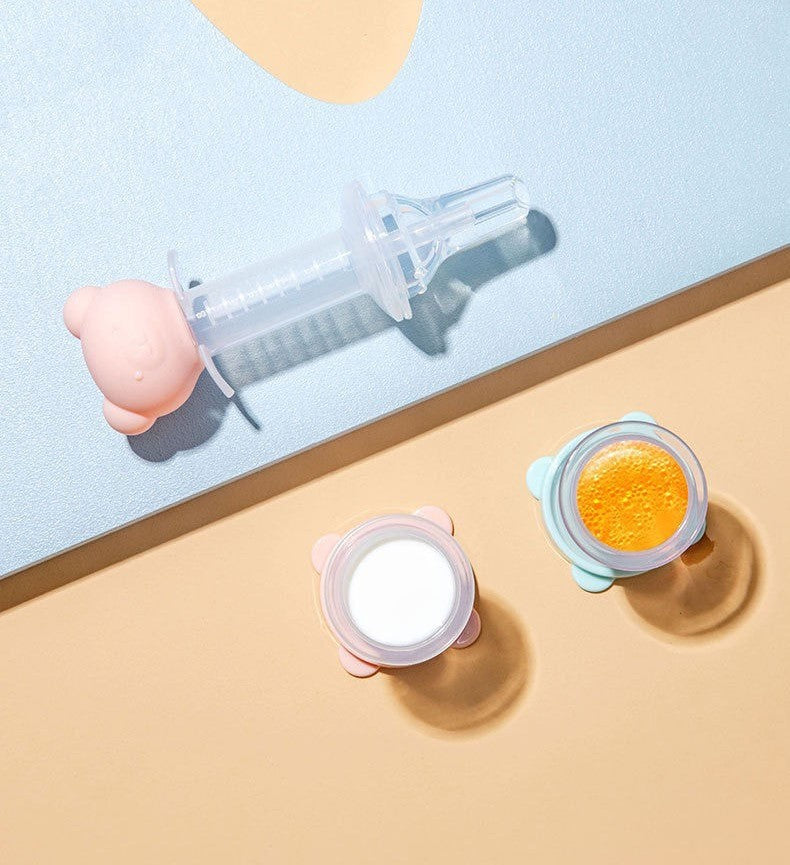 Biomom Baby Bear Medicine Feeder (2 Colors) - Pupsik Singapore