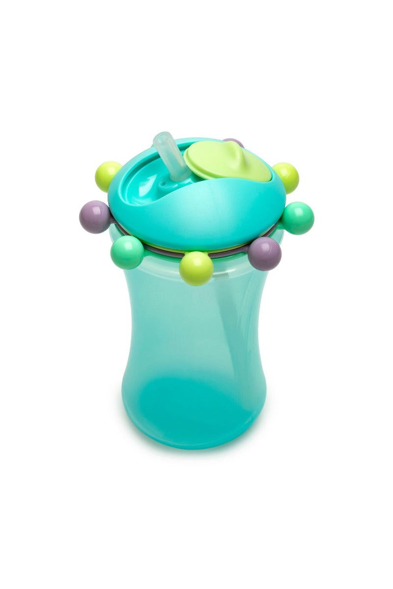 Meilii Sippy Cups, 340ml (2pk) - Mint Blue