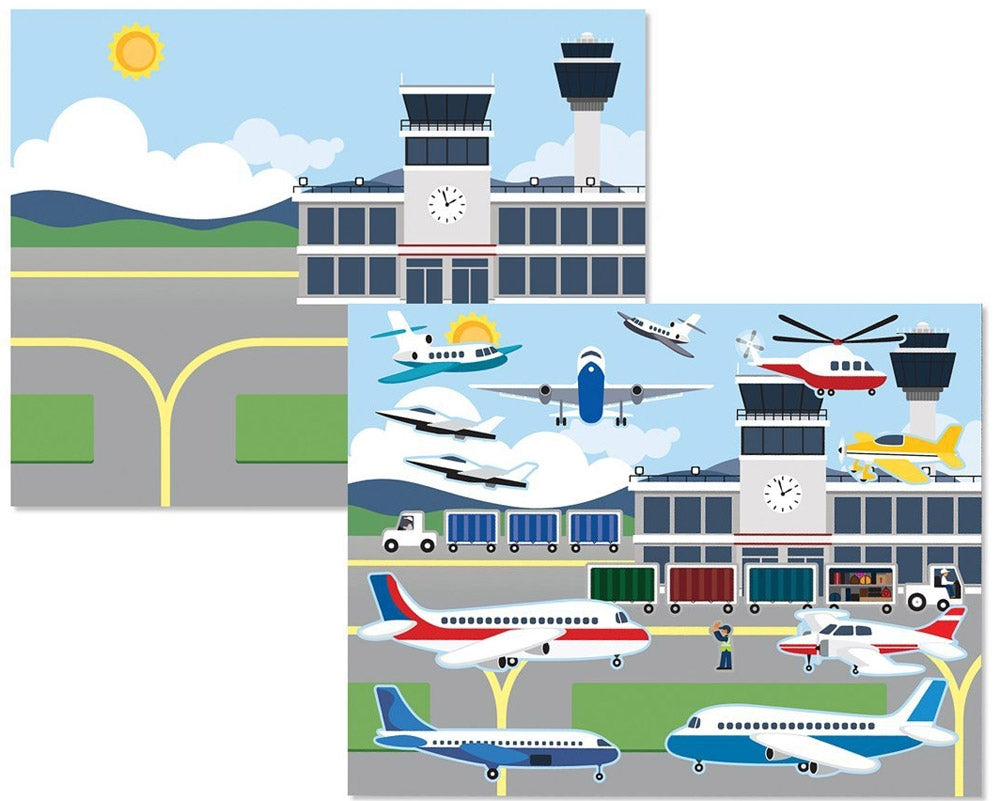 Melissa & Doug Reusable Sticker Pad (3 Themes) - Pupsik Singapore