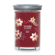 Yankee Candle Signature Large Tumbler Candle, 2-wicks (20oz) - Merry Berry