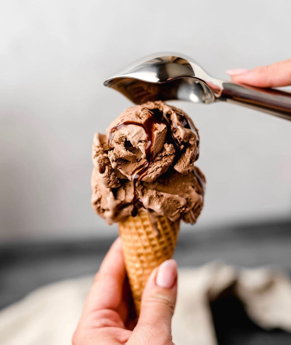 The Midnight Scoop Stainless Steel Ice Cream Scoop