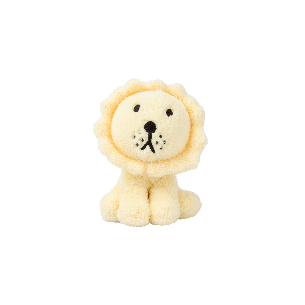 Miffy Lion Terry Toy Plush, Light Yellow - 17cm