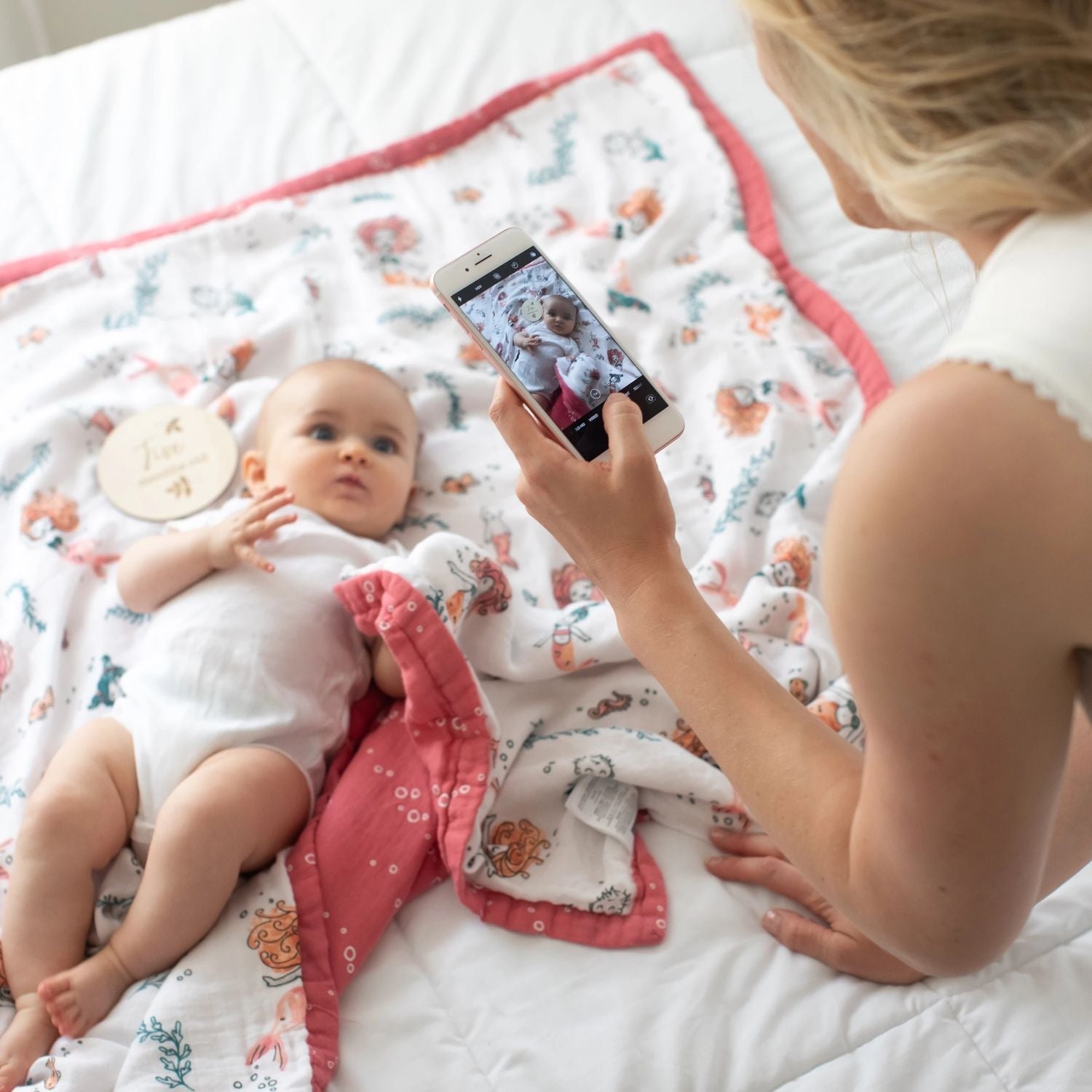 Bebe Au Lait Monthly Milestone Moments Set