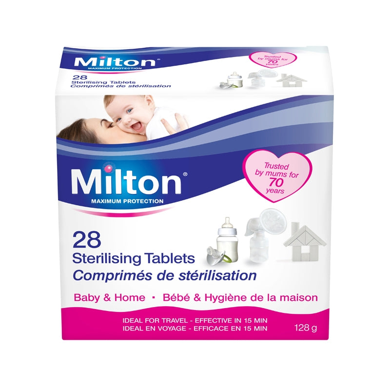 Milton Standard Sterilising Tablet, 28s - Exp 11/27
