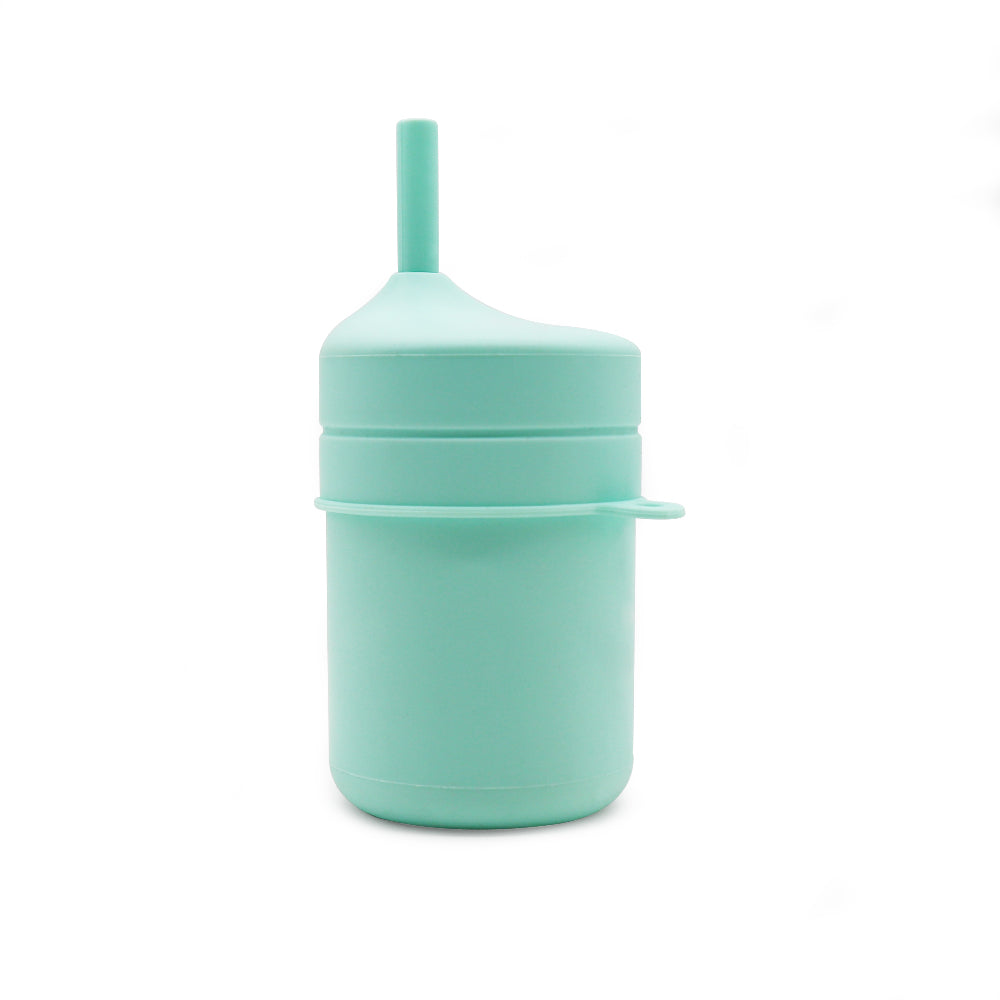 Biomom Silicone Training Straw Cup, 180ml (11 colors)