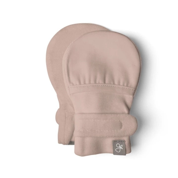 Goumi Bamboo & Organic Cotton Baby Mittens - Rose (2 Sizes)