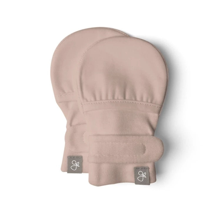 Goumi Bamboo & Organic Cotton Baby Mittens - Rose (2 Sizes)