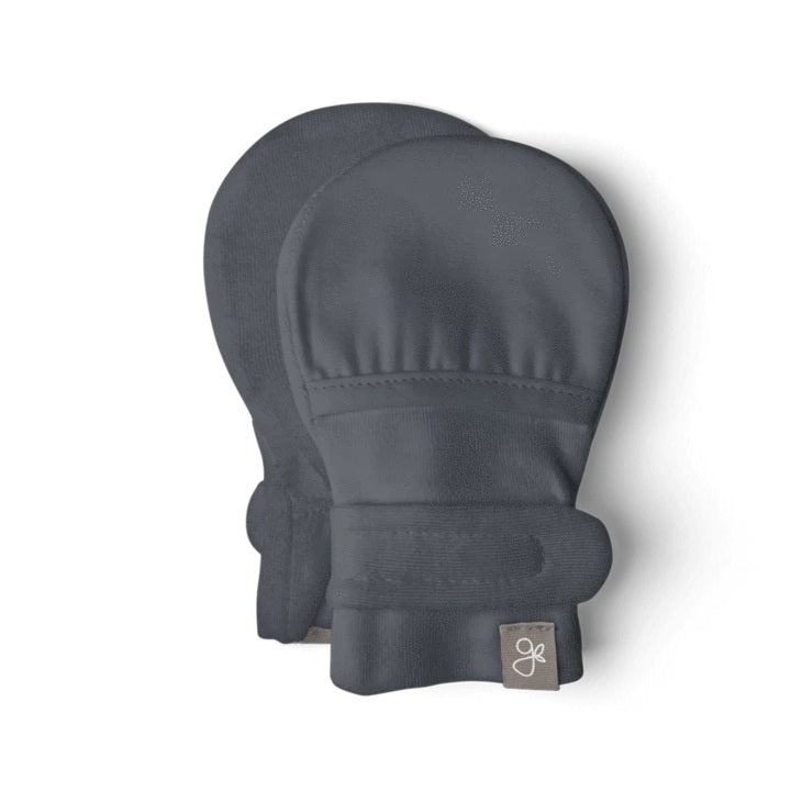 Goumi Bamboo & Organic Cotton Baby Mittens - Midnight (2 Sizes)