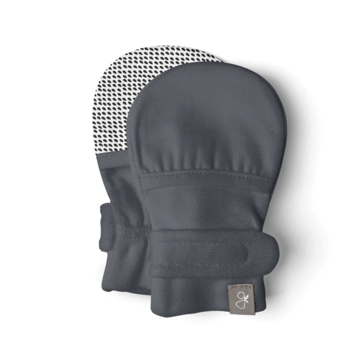 Goumi Bamboo & Organic Cotton Baby Mittens - Midnight (2 Sizes)