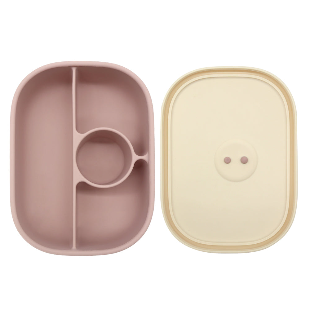 Biomom Silicone Bento Lunch Box (2 Colors) - Pupsik Singapore