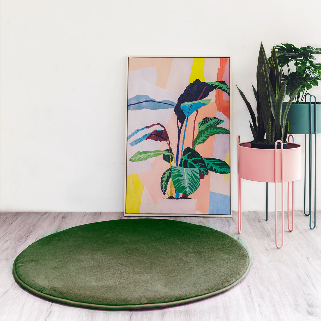 Momomi® Round Mat, 100cm (3 Colors) - Pupsik Singapore