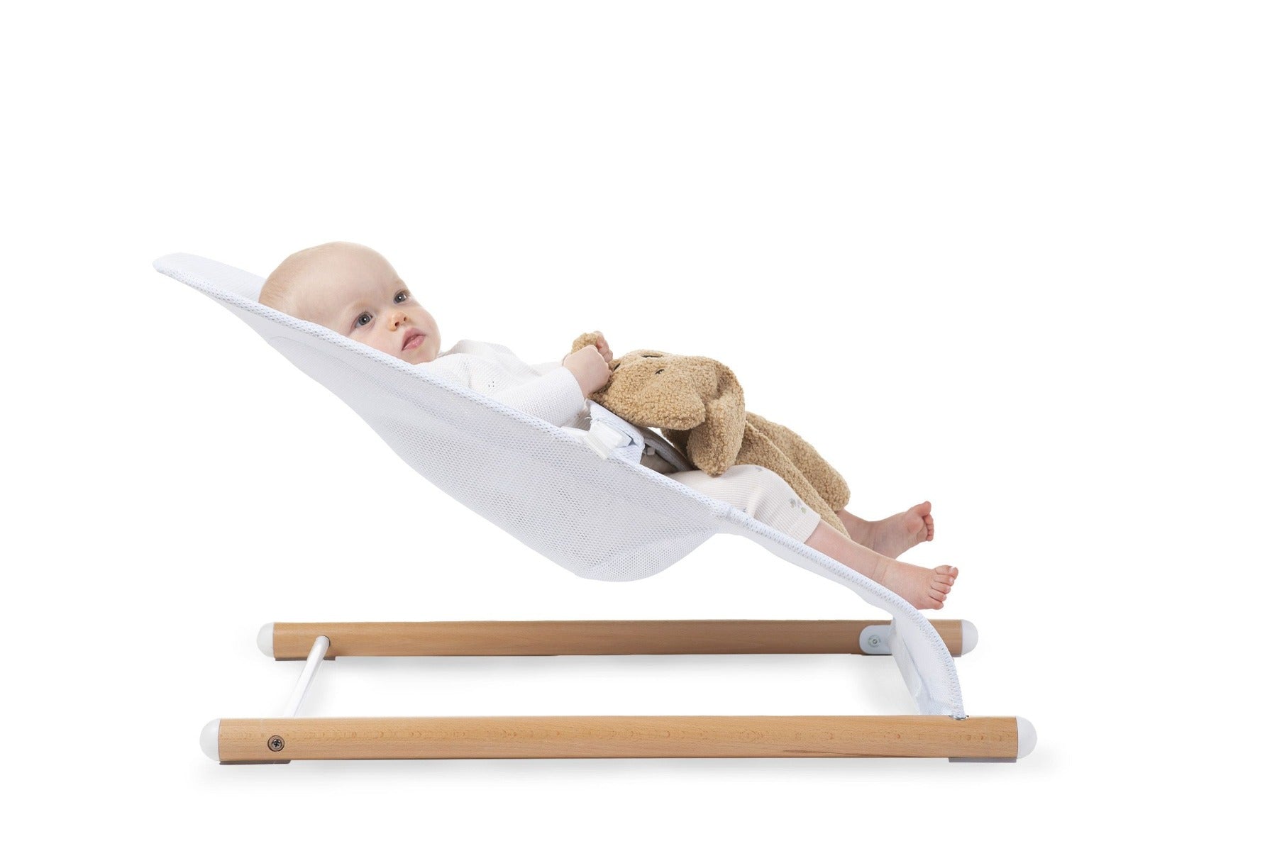 Childhome Evolux Mesh Bouncer – Natural White