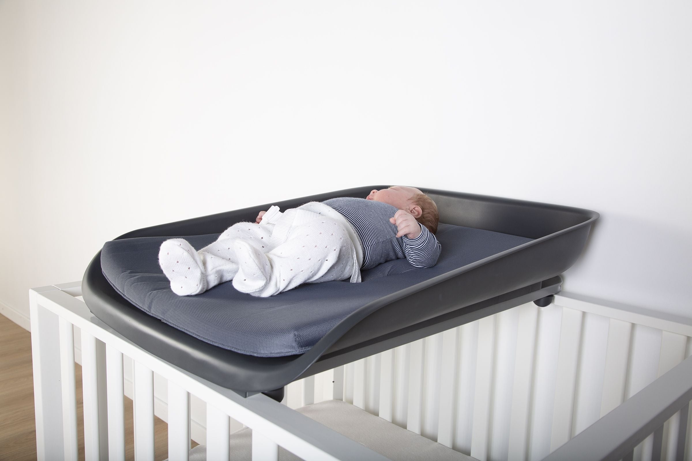 Childhome Evolux Changing Unit for Bed/Playpen - Anthracite