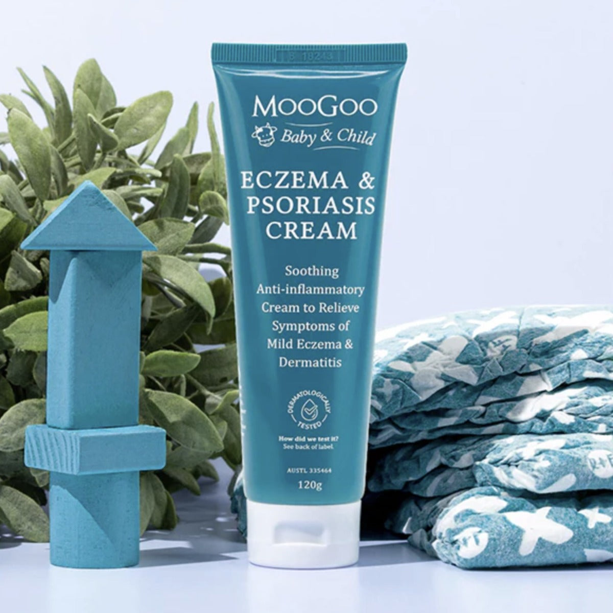 MooGoo Baby Eczema & Psoriasis Cream, 120g (Exp 01/26)