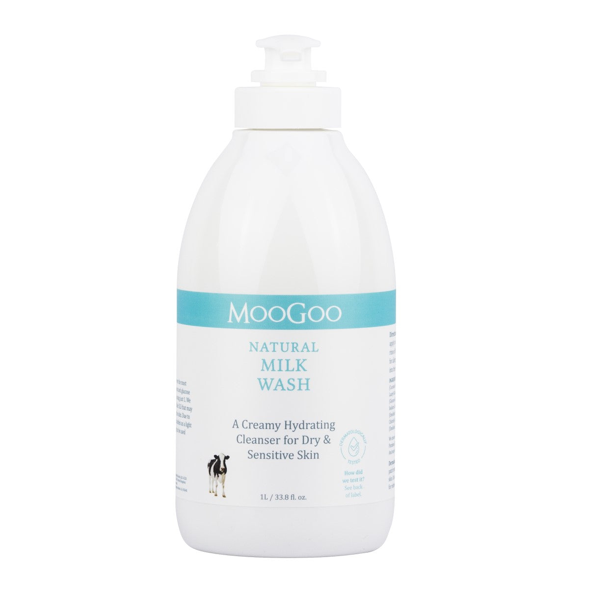 MooGoo Natural Milk Wash, 1L (exp 04/27)