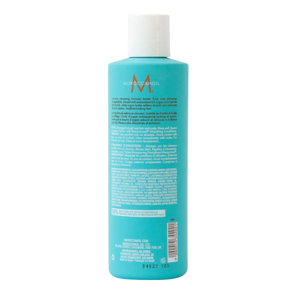 Moroccanoil Smoothing Shampoo, 250ml (Exp 02/26)