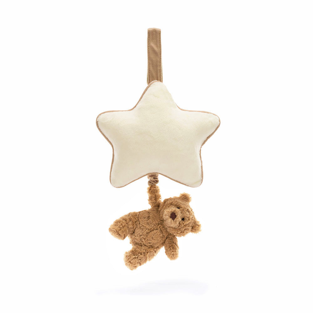 Jellycat Bartholomew Bear Musical Pull Toy