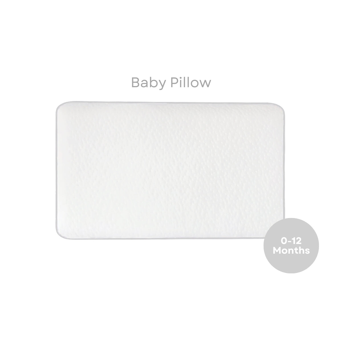 MPJ Memory Foam Baby Pillow (23 x 40cm)
