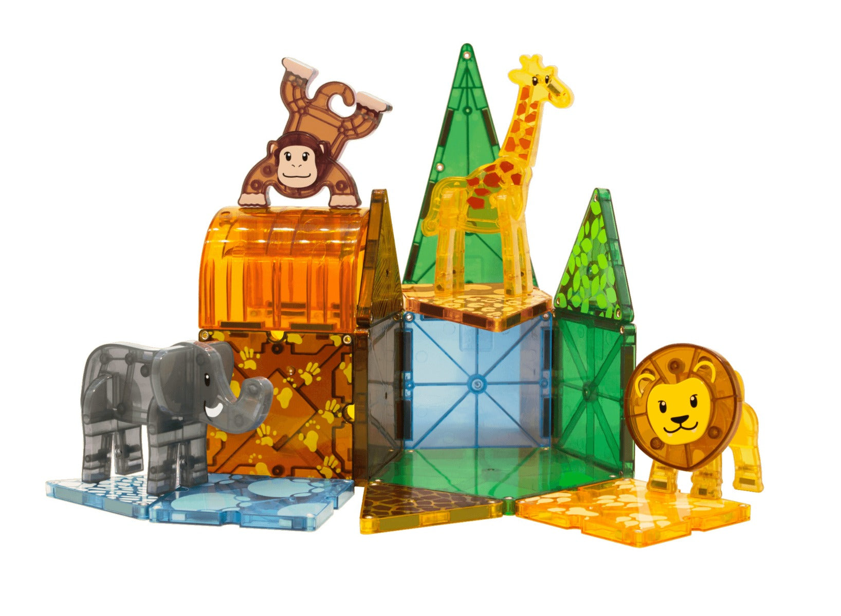 Magna-Tiles Safari Animals 25-Piece Set