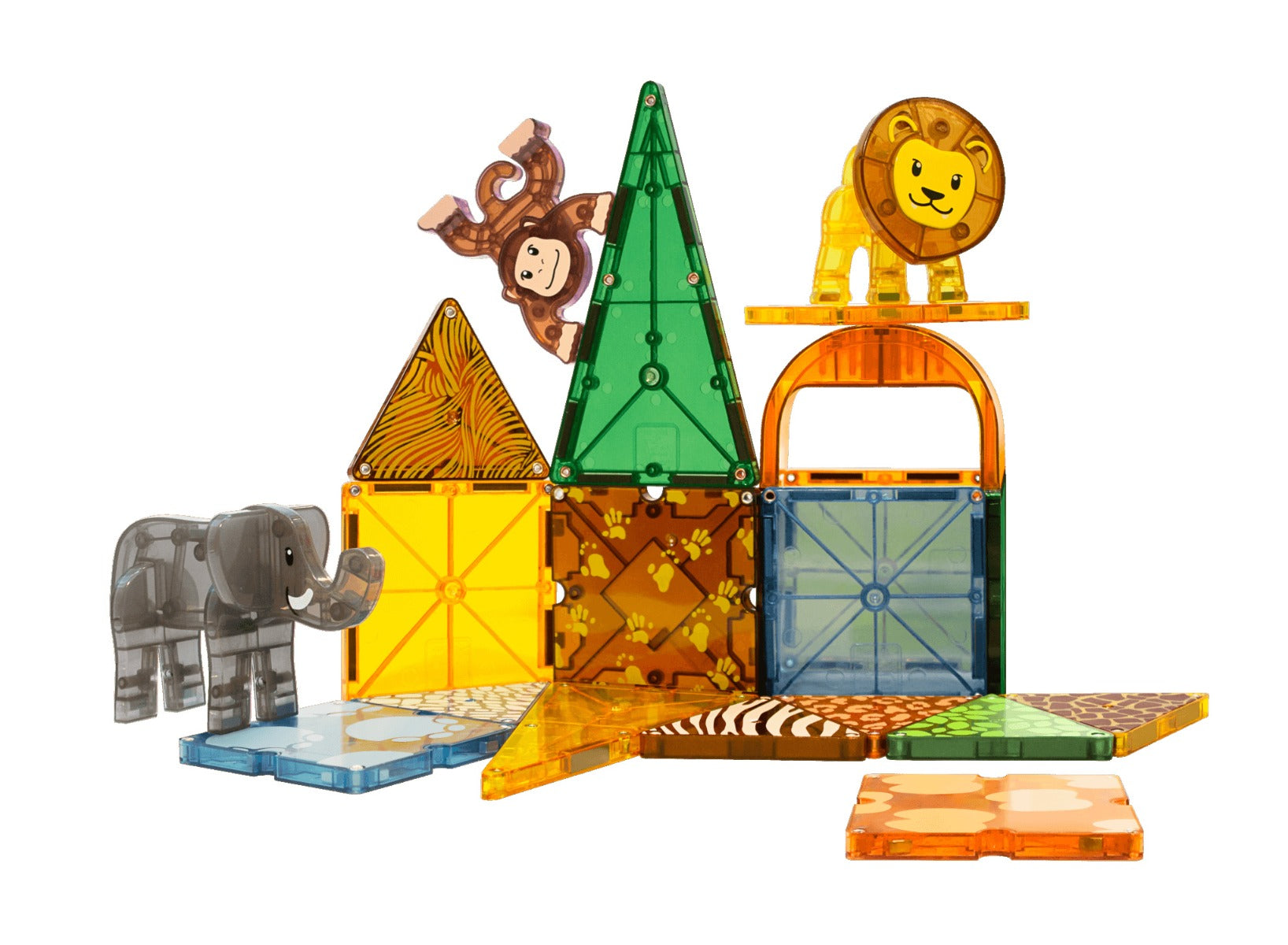 Magna-Tiles Safari Animals 25-Piece Set