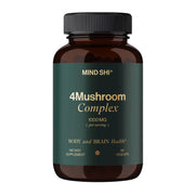 Mind Shi 4Mushroom Complex 1000mg, 60 Veg Caps (Exp 02/27)