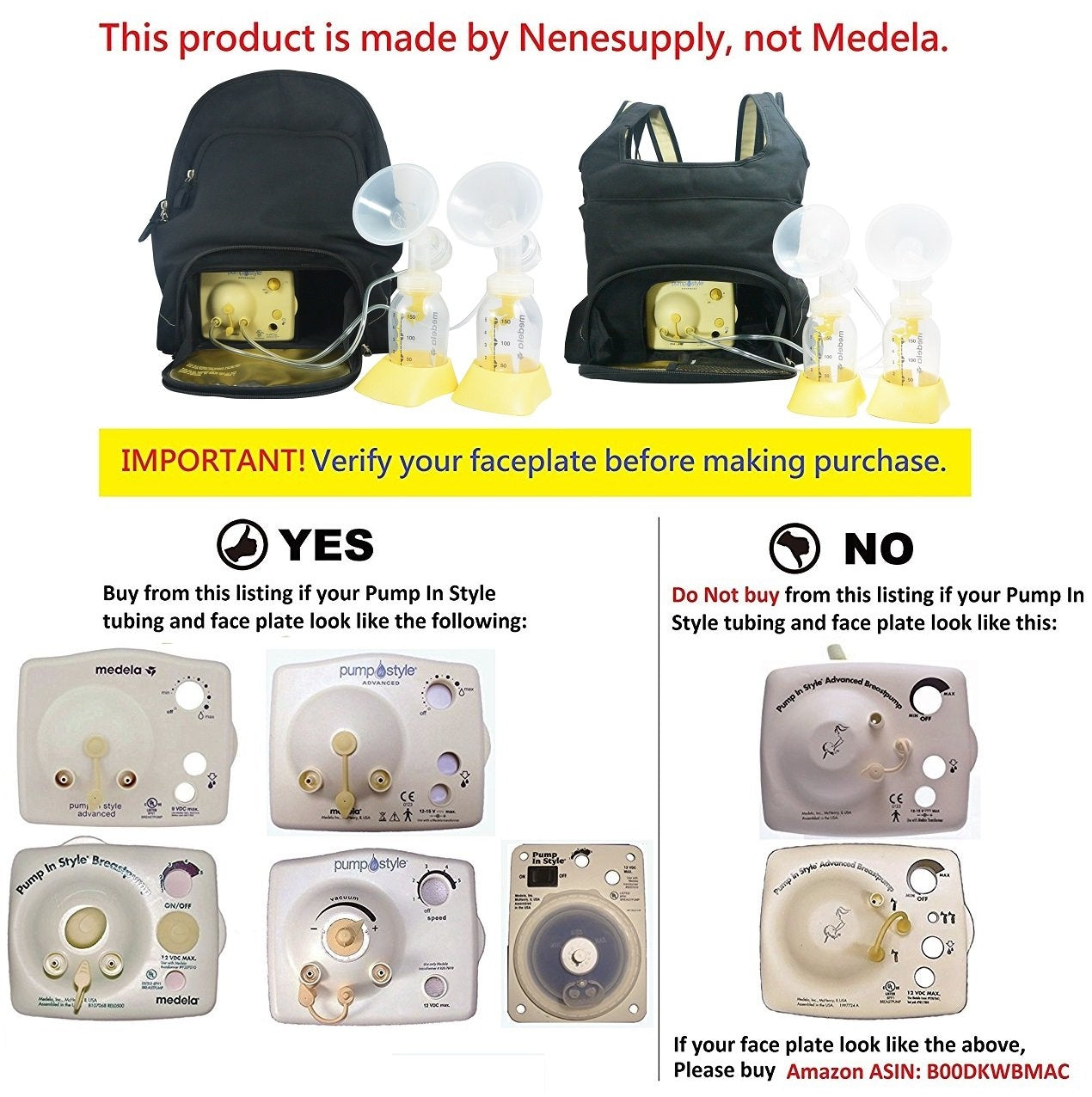 Nenesupply Tubing for Medela Pump In Style Advanced