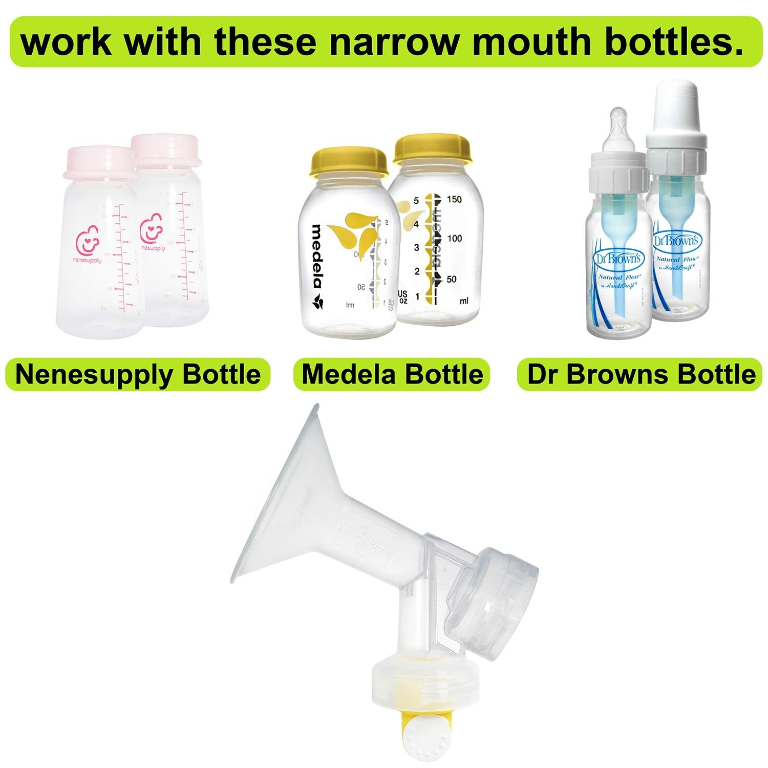 Nenesupply Pump Kit for Medela (6 Sizes)