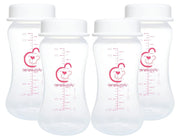 Nenesupply Wide Mouth Breastmilk Storage Bottle (280ml/9oz) (4pk)