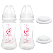 Nenesupply Wide Mouth Feeding Bottle (280ml/9oz) (2pk)