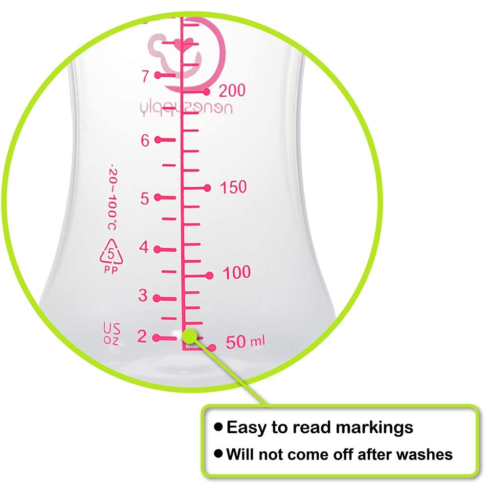 Nenesupply Wide Mouth Feeding Bottle (280ml/9oz) (2pk)