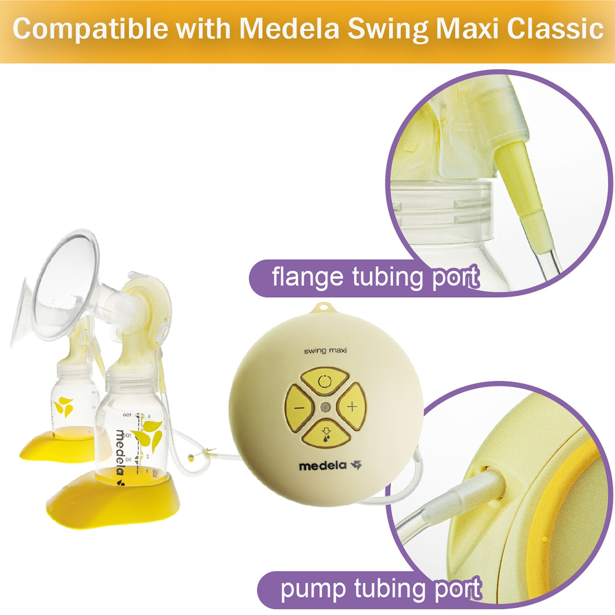 Nenesupply Tubing for Medela Pumps (3 Types) - Pupsik Singapore