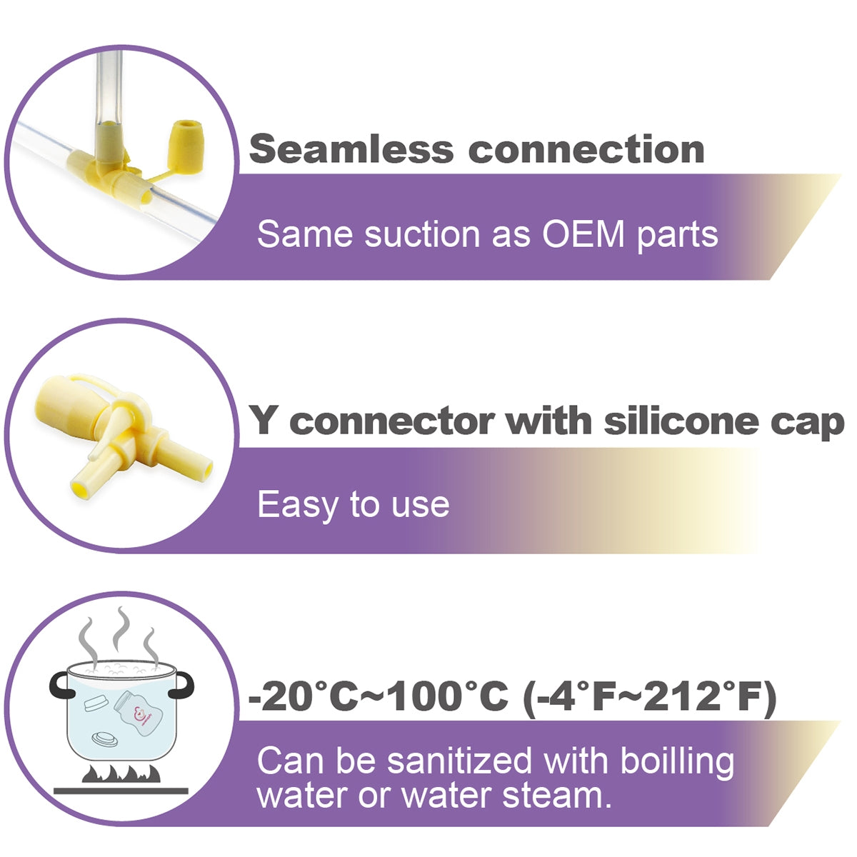 Nenesupply Tubing for Medela Pumps (3 Types) - Pupsik Singapore
