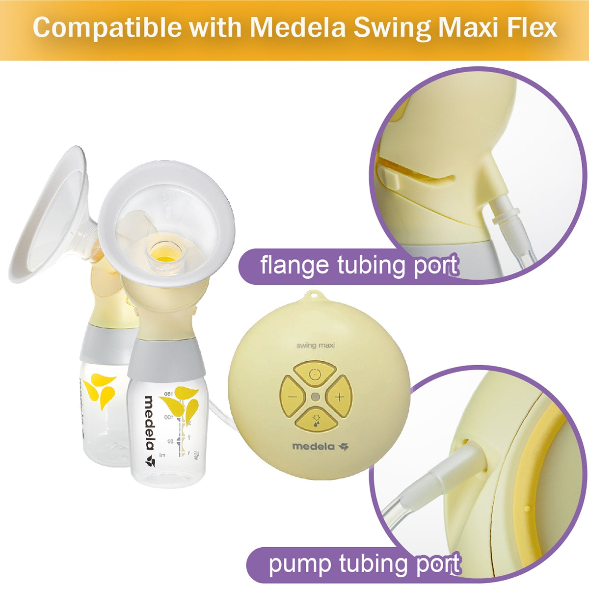 Nenesupply Tubing for Medela Pumps (3 Types) - Pupsik Singapore