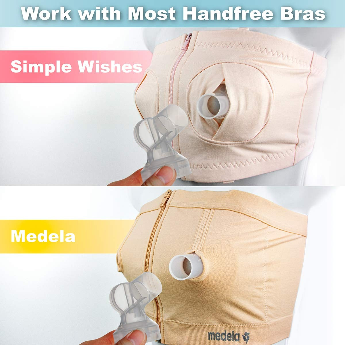 Nenesupply GentleFit Breast Shield for Medela (2pc) (3 Sizes)