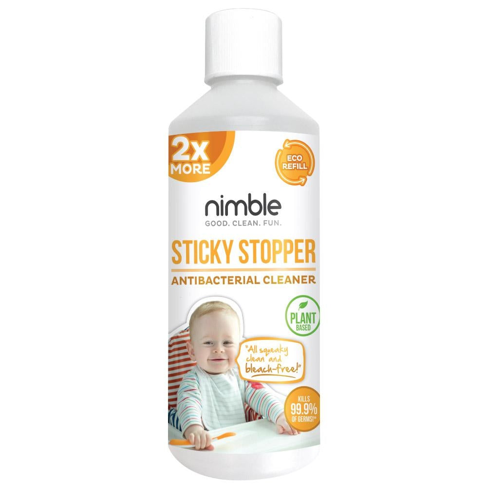 Nimble Sticky Stopper Antibacterial Cleaner Refill (500ml) - Exp 07/25
