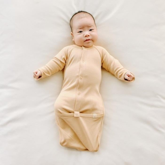 GoumiJamms Bamboo & Organic Cotton Pajamas - Sand
