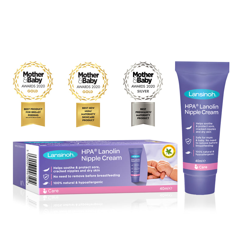 Lansinoh HPA Lanolin Nipple Cream, 40ml - Made in New Zealand
