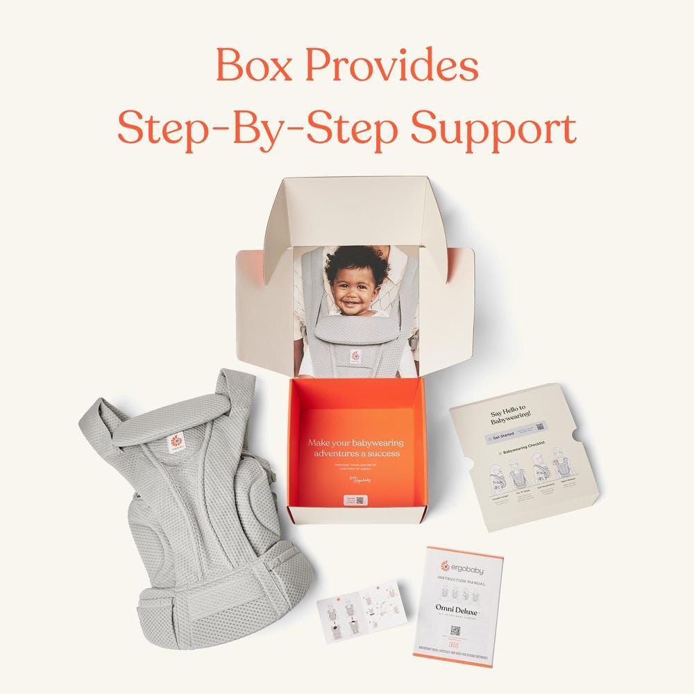 Ergobaby Omni Deluxe All-in-One Mesh Baby Carrier (6 Colors)