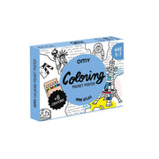 OMY Colouring Pocket Poster (4 Designs)
