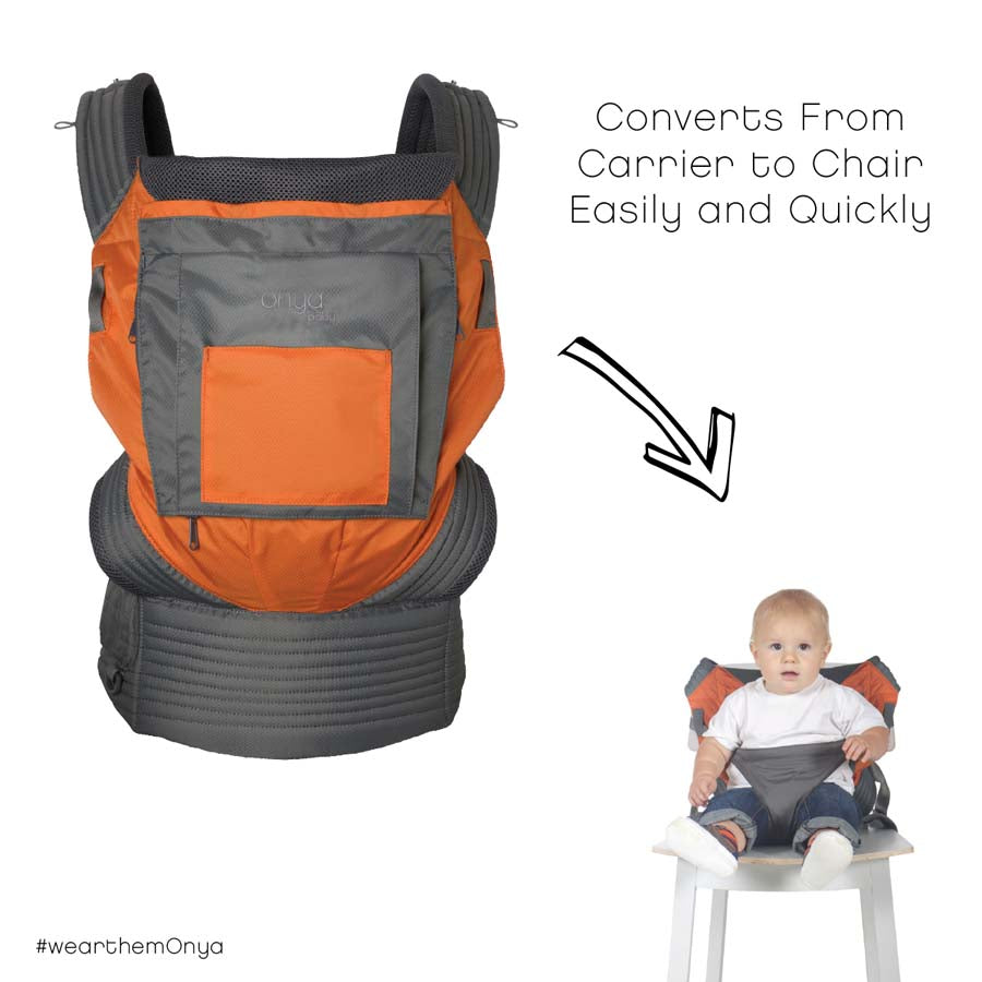 Onya Baby Outback Mesh Baby Carrier/Chair Harness (3 designs)