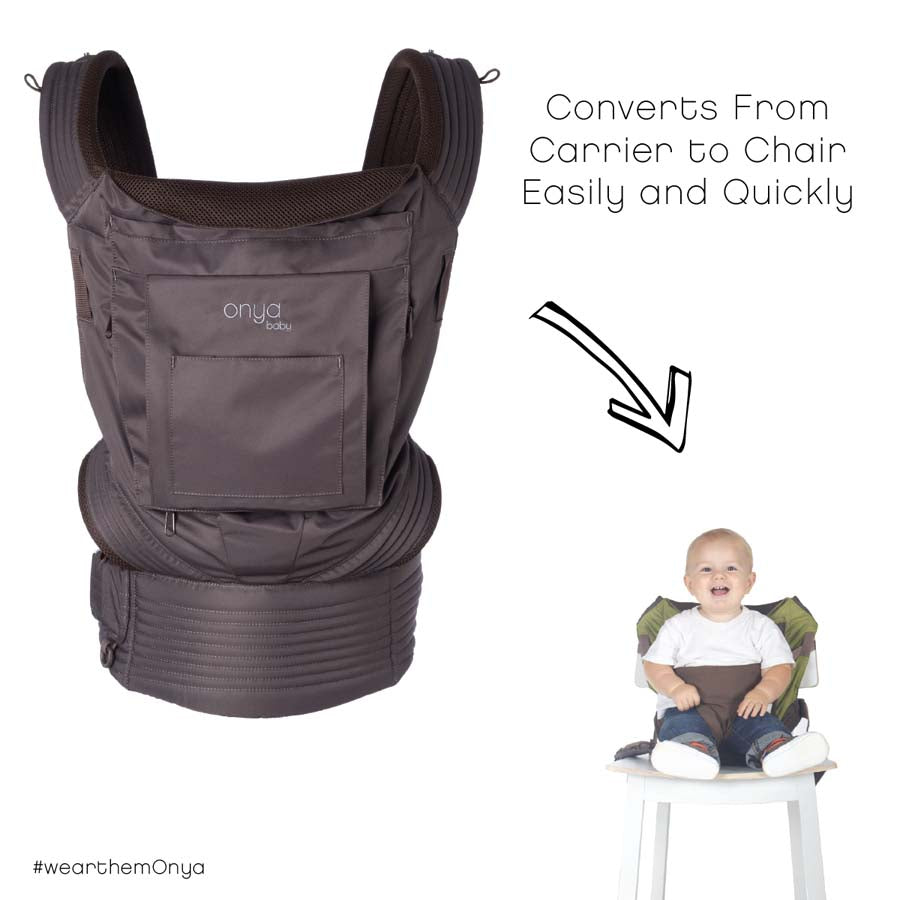 Onya Baby Nexstep Mesh Baby Carrier/Chair Harness - Java