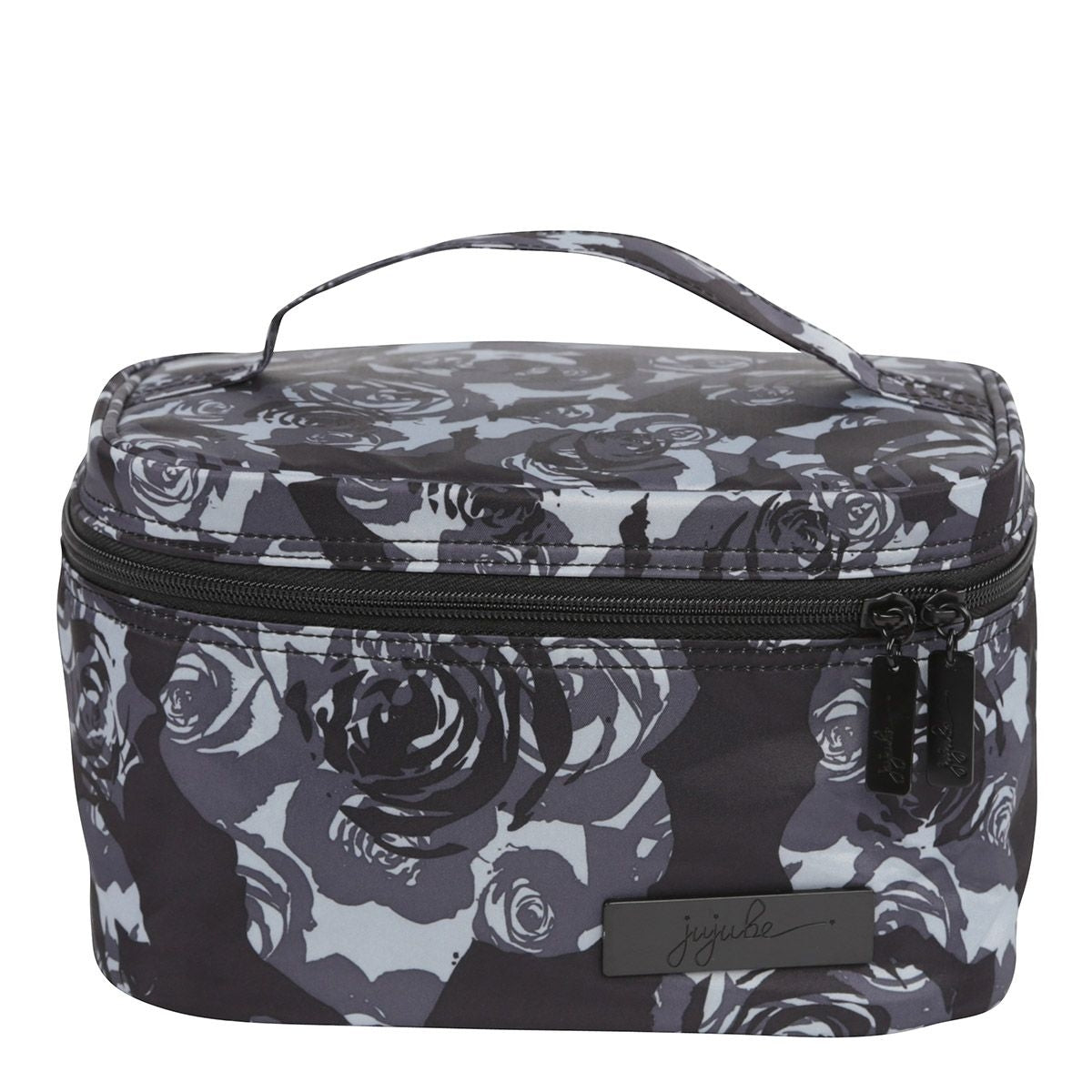 Jujube Be Ready Onyx Cosmetic Case - Black Petals