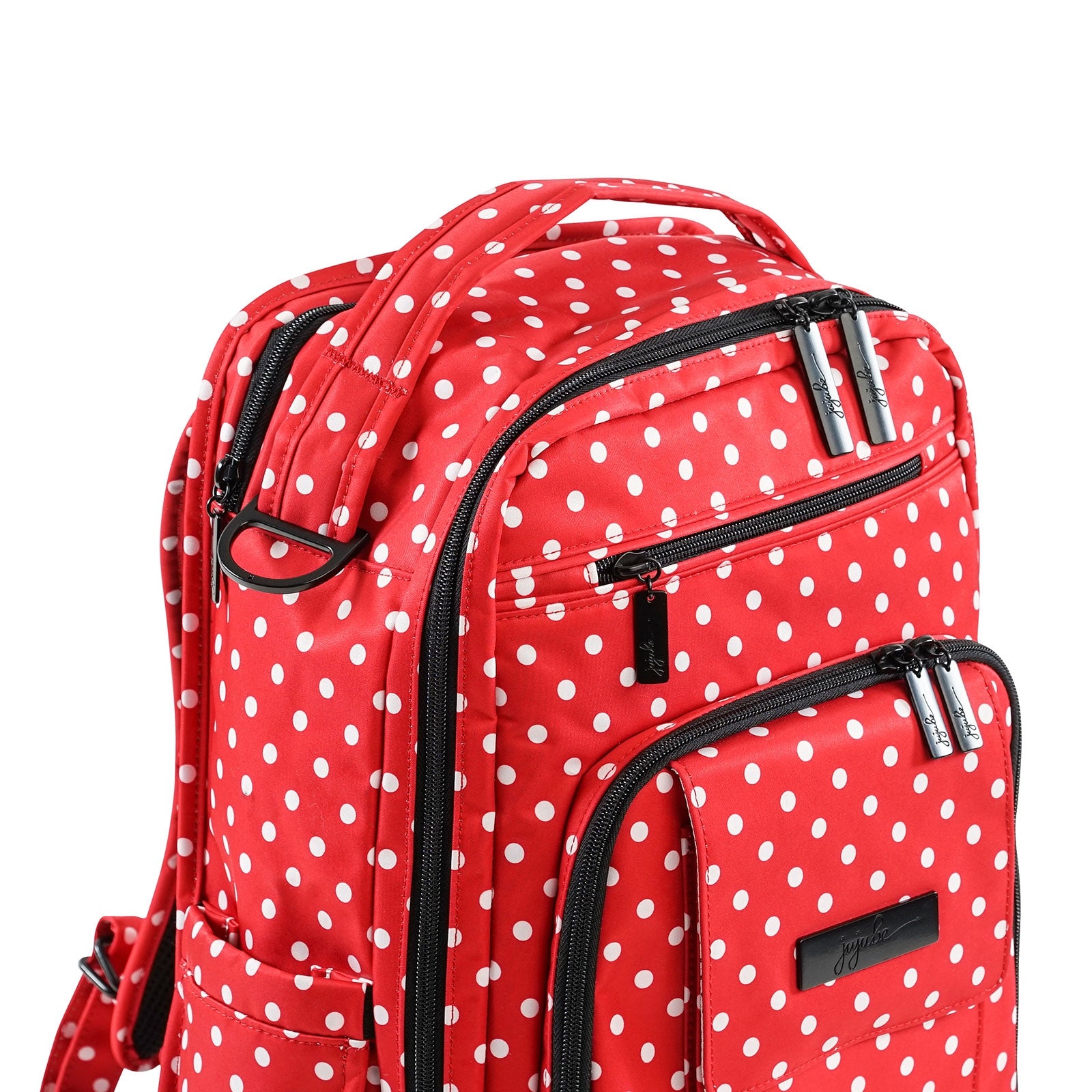 Jujube Be Right Back Onyx Diaper Bag - Black Ruby