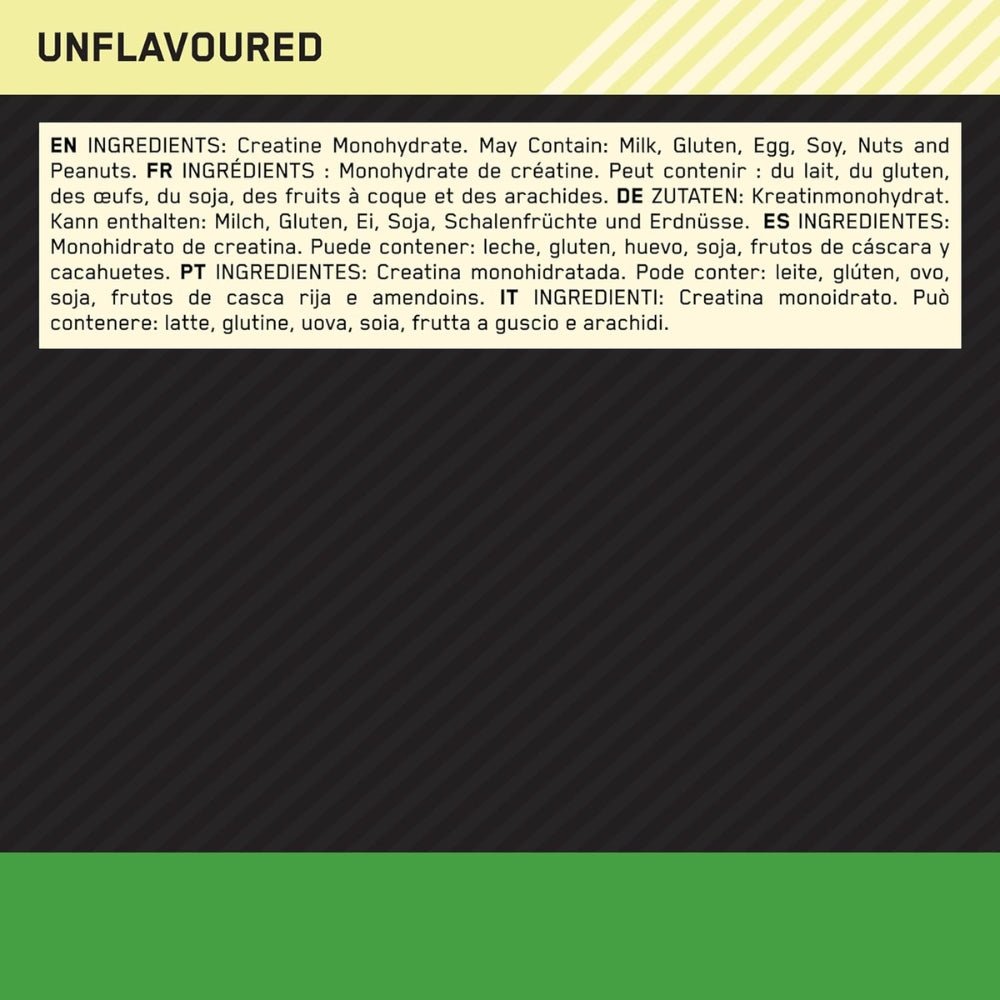 Optimum Nutrition Micronized Creatine Powder, 317g (Unflavored) - Exp 08/26