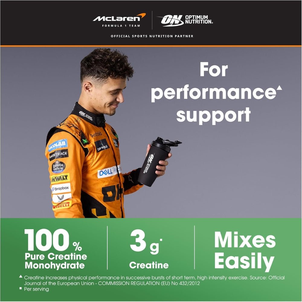 Optimum Nutrition Micronized Creatine Powder, 317g (Unflavored) - Exp 08/26