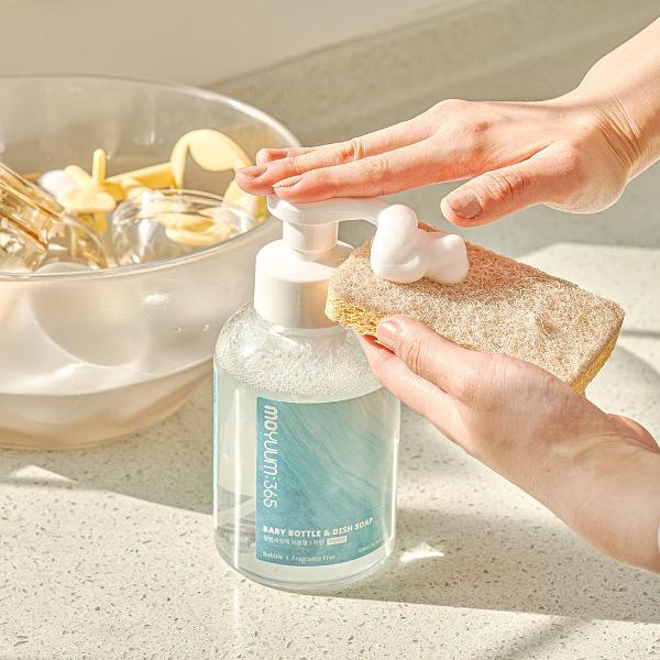 Moyuum 365 Baby Bottle & Dish Soap, 500ml - Foaming